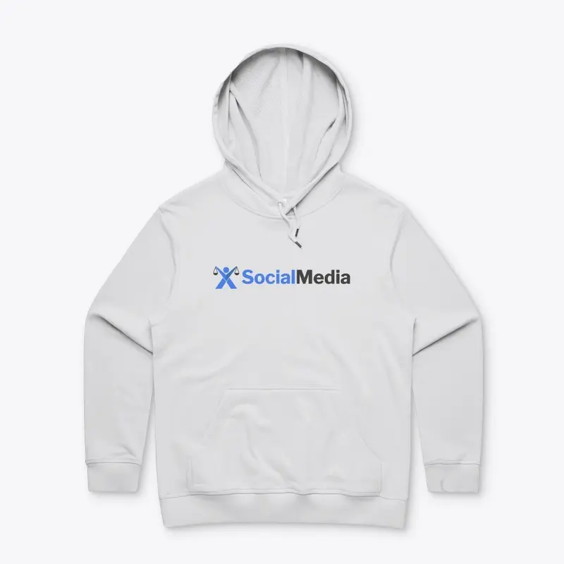 X Social Media Logo Hoodie